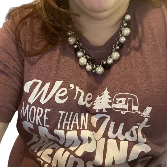 Womens Necklace Jewelry 10.25" Choker Faux Pearl Beads White Black Grey Costume - Picture 14 of 16